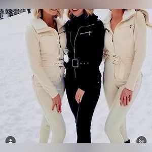 WEWOREWHAT SKI SUIT
IVORY / S